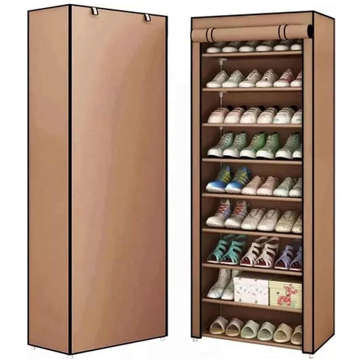 Zapatero 10 Niveles con forro